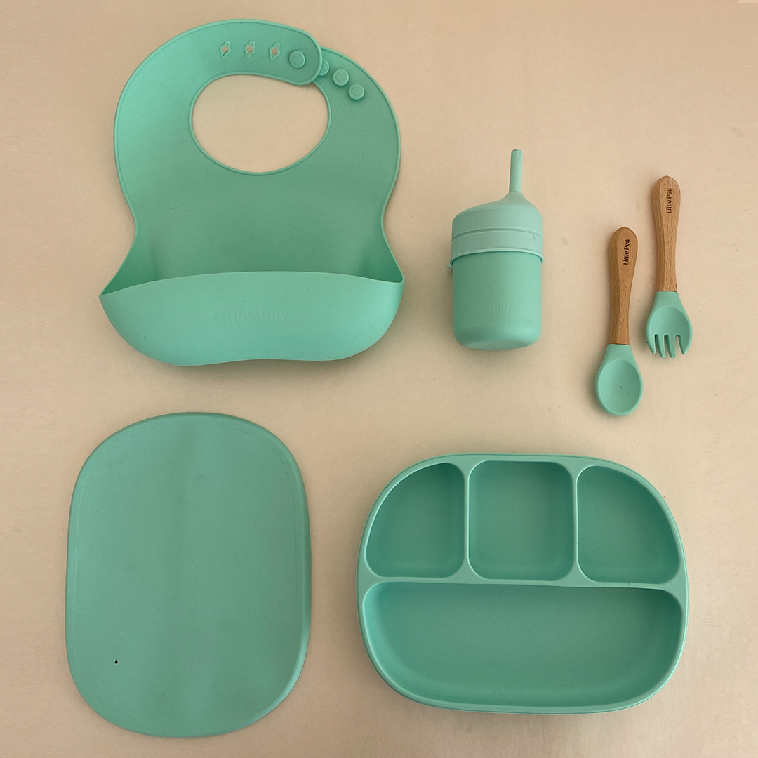 Kit Básico Alimentación Complementaria │ Turquoise