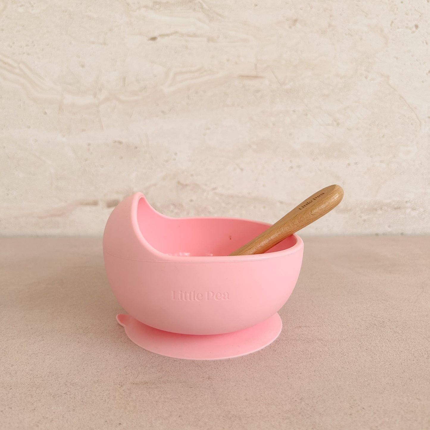 Bowl y cuchara | Blush Pink